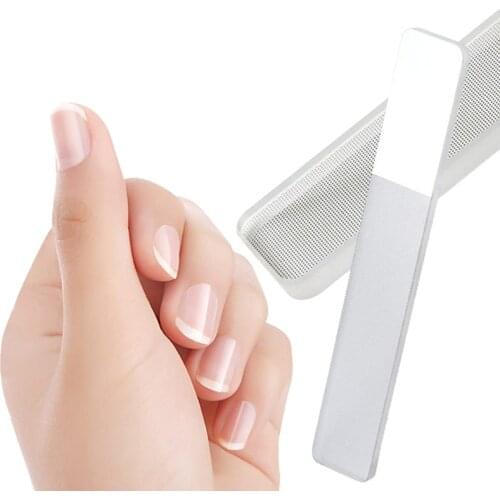 Professional Durable Nano Glass Nail Buffer File Shiner Manicure Files Nail Art Glass Buffer Polishing Granding File Buffing Kit