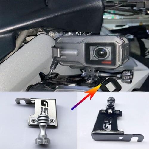 Suitable for BMW R1200GS /Adv R1250gs /Adv modified camera bracket GoPro tachograph bracket stainless steel bracket accessories