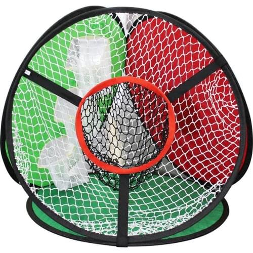 Outdoor Folding 3 Sides Golf Practice Net Tent Hitting Cage Garden Grassland Practice Tent Golf Training Mesh Childrens Toys