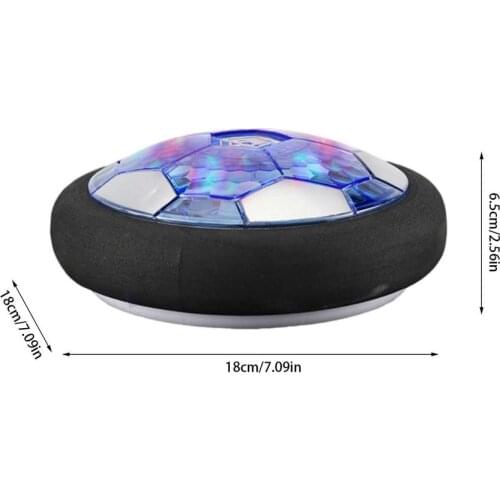 Air Hover Soccer Ball Football Toy Levitate Suspending Soccer Ball Toys Kid Outdoor Sports Games Floating Foam Football With LED