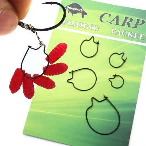 20pcs Carp Fishing Accessories Maggot Clips Boilies Pin Spike Carp Fishing Bait Sting For Carp Fishing Rig Hook Live Bait Tackle