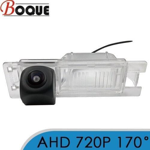 BOQUE 170 Degree 1280x720P AHD Car Vehicle Rear View Reverse Camera for Opel GT Cascada Zafira B Vivaro Cabrio Tigra TwinTop B