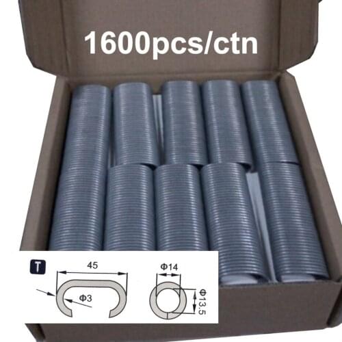 C45 C50 Professional Manual Hog Ring Plier Gabion Fixing C Ring Nailer Stapler Nail Gun for Cages Fence Connect(only nails)