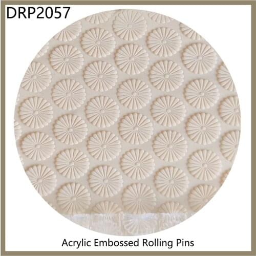 Decoration Tools 3 Different Size Engraved Embossing Baking Cookies Cake Dough Roller 3D Rolling Pin With Pattern