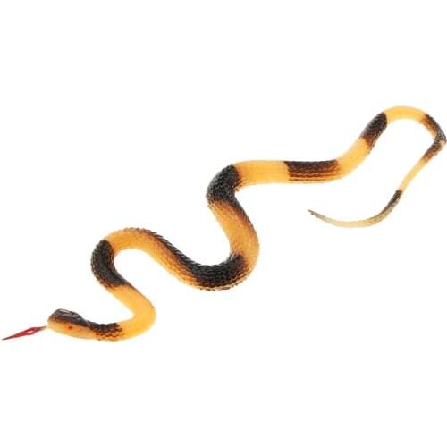 Realistic Rubber Snake Party Bag Toy Mischief Prop Halloween Gag