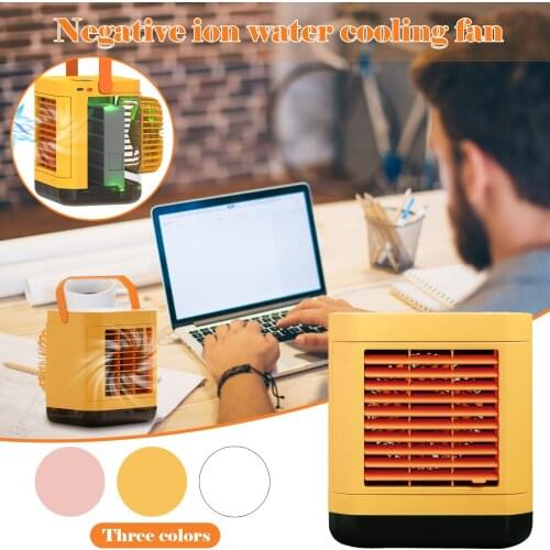 Air Conditioner Air Cooler Mini Fan Portable Air-conditioner For Room Home Cooling Desktop Usb Air Conditioning Fan#dg4