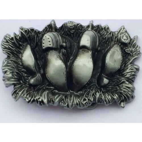 Cool Leather shoes Cowboy belt buckle JF-BY319suitable for 4cm wideth belt with continous stock