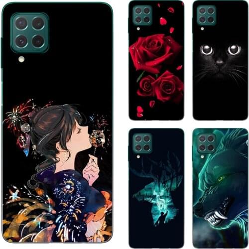 Fashion Printed Soft TPU Phone Case for Samsung Galaxy M62 F62 Cover silicone