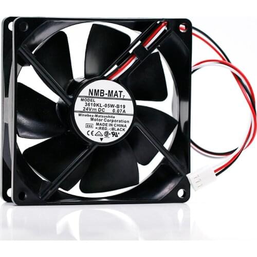 New For NMB 3610kl-05w-b19 3610kl-05w-b10 9025 9225 DC 24V 0.07a 92 * 92 * 25MM frequency converter cooling fan