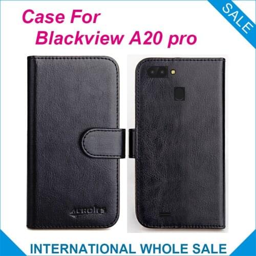 Original! Blackview A20 pro Case ,6 Colors High Quality Leather Exclusive Case For Blackview A20 pro Cover Phone Bag Tracking