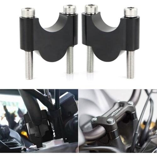 Fit For BMW R1200R 2011-2014 F800R 2009-2019 Handlebar Risers Mounting Risers Motorcycle Accessories CNC Billet Aluminum