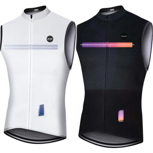 In stock shipping in 72 hours black High quality mens sleeveless windproof vest lightweight breathable quick-drying