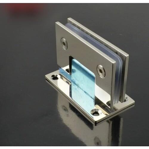 High quality 90 degree glass shower room glass door hinge hinge clip