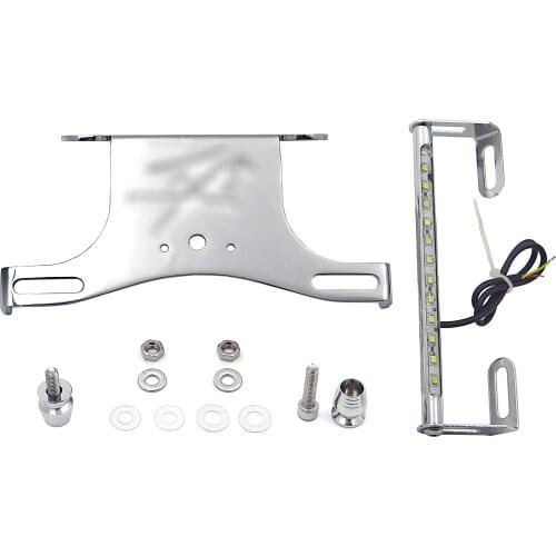 Aftermarket free shipping motorcycle parts Chrome LED Light Fender Eliminator For 2008 2009 Suzuki GSX 1300R Hayabusa GSXR