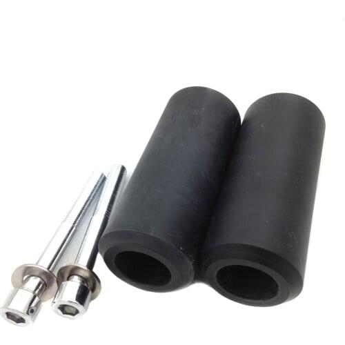 Aftermarket Motorcycle Parts No Cut long Extended Frame Slider For Yamaha 1996-2007 YZF 600R Thundercat Black