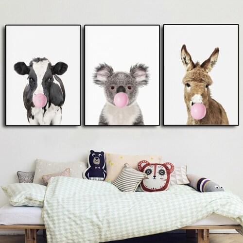 3pcs Diy Diamond Painting Koala Bear Cow Deer Wedding Decoration Diamond Embroidery sales 5D Full Square Round DrillZP-293