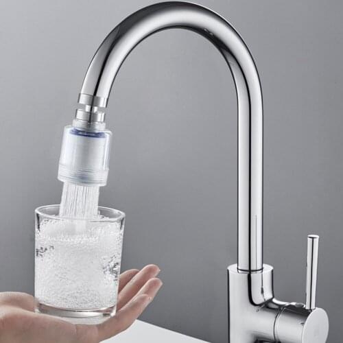 360 Degree Adjustment Sink Faucet Extension Tube Bathroom Water Saving Tap Shower Filter Nozzle Foam Adapter Kitchen Accessories