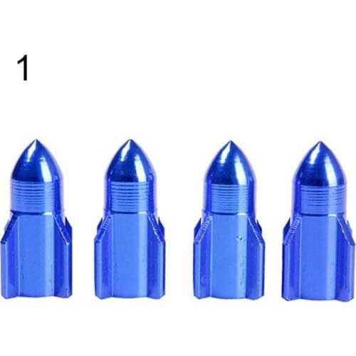 4pc Aluminum Bicycle Tire Valve Cap Ultralight Mountain Road Bike Valve Cap Schrader/Presta Tire Valve Protector MTB Accessories