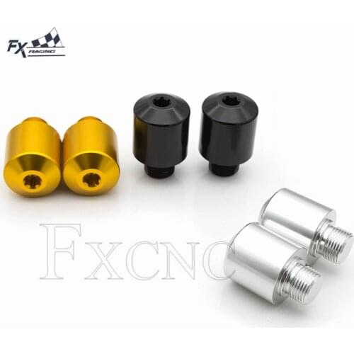 CNC Aluminum Motorcycle Handlebar Grips Ends Bar Ends Caps Counterweight Handlebars For Benelli TNT125 TNT135 BJ125 TNT 125 135