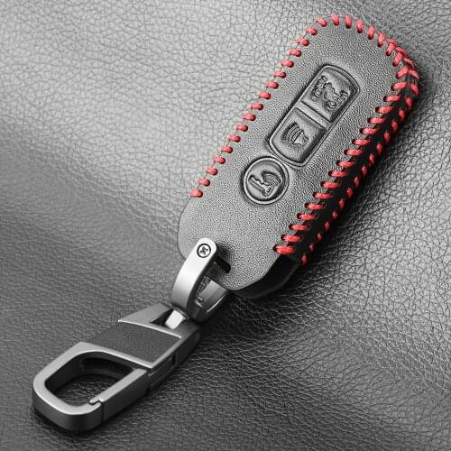Leather Remote Control Key Case Cover For Honda PCX 150 hybrid X-ADV SH125 Scoopy SH300 Forza 125 300 Motor Scooter 3 Button