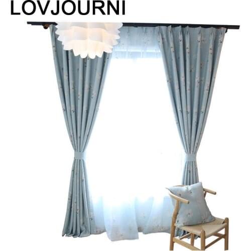 LOVJOURNI Curtains In The Living Room On The Window
