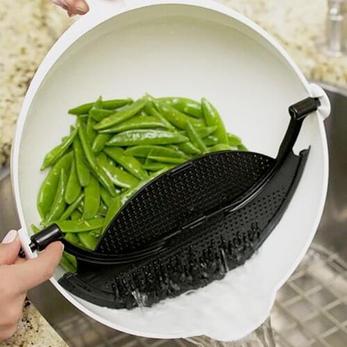 Multifunctional Mixing Bowl With Spatula Plastic Salad Bowl Mixing Bowl Salad Multi-Purpose Mixing Bowl Kitchen Tools