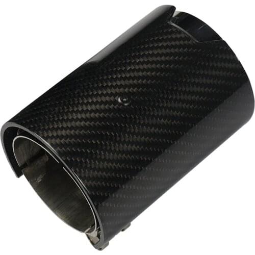 CARBON FIBER REAR BUMPER EXHAUST MUFFLER TIPS FOR BMW F80 F82 F83 F87