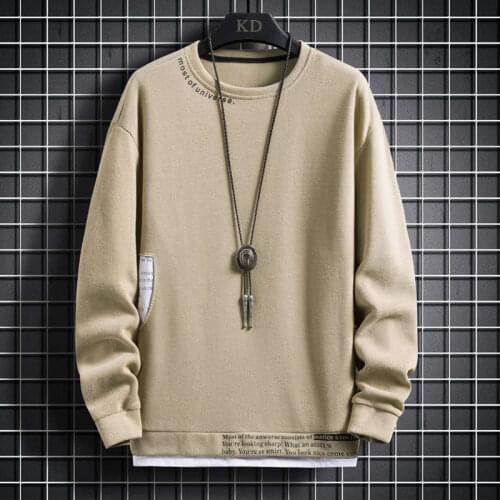 Japan Style Casual O-Neck 2021 New Arrived Black Hoodie Sweatshirt MenS Thick Fleece Style Hip Hop High Streetwear Clothing