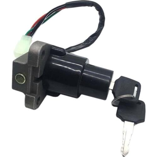 Ignition Switch－ Black Ignition Lock Key Switch For KLX250SF KLX650