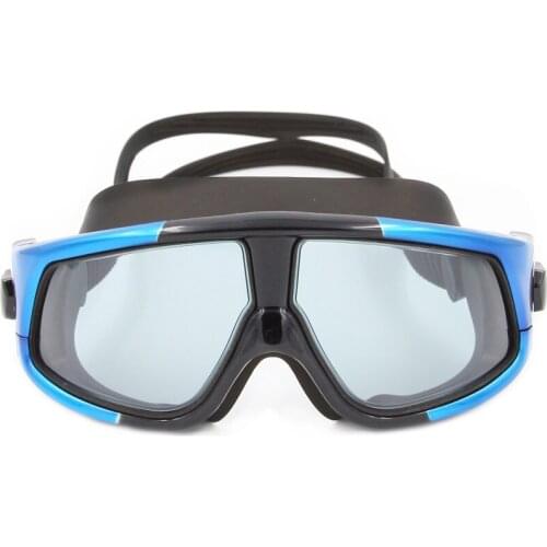 Unisex Professional Swimming Goggles Big Frame Waterproof Diving Goggles Soft Silicone Anti-fog Glasses Eyewear for Men Women