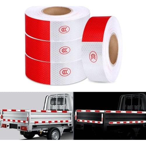 5cm width Car Truck Reflective Safety Tape Warning Night Light Waterproof Trailer Reflector Sticker