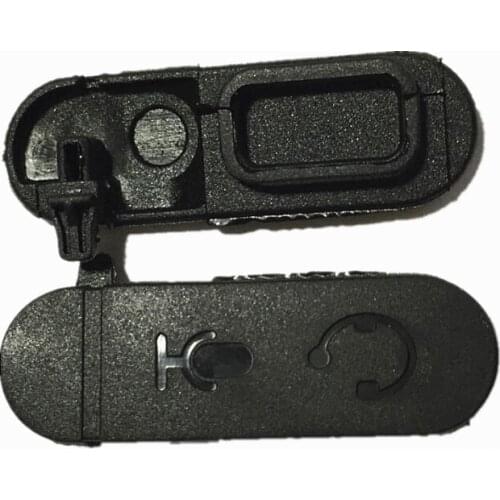 1pcs New Headset Dust Slide Cover For Motorola XIR P3688 DEP450 DP1400 CP200d Two Way Radio Walkie Talkie Accessories
