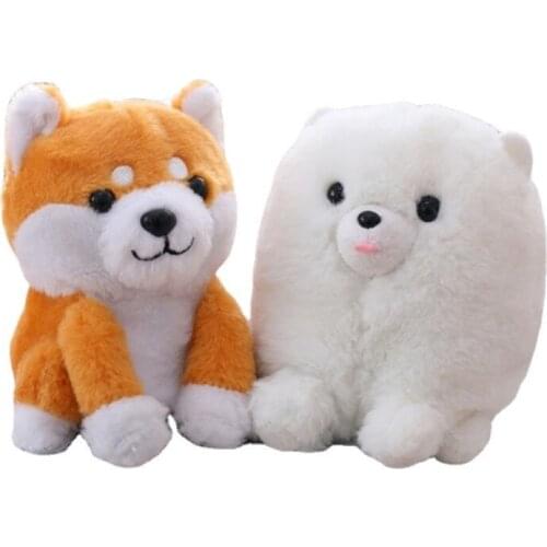 2021 Cute Speak Talking Sound Record Talking Shiba Inu Mimicry Pet Plush Toy Gifts For Kids Baby Kids Children Electronic Plush