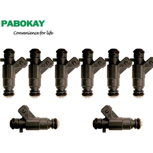 8 pieces x For Flow Matched Fuel Injector Set for Audi 4.2 0280155921