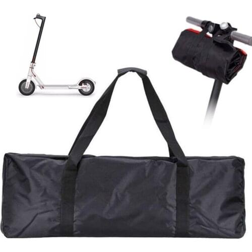 Black Waterproof Storage Bag For Xiaomi M365 Bag For M365 Pro Electric Scooter Foldable Skateboard Zipper Storage Case
