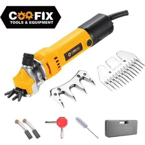 COOFIX Flexible shaft Electric Sheep Shearing Electric Sheep Pet Hair Clipper Wool Cut Goat Pet Animal Shearing Tool