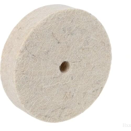 76x20mm Wool Felt Polishing Buffing Grinding Wheel Polisher Disc Pad Rotary Tool