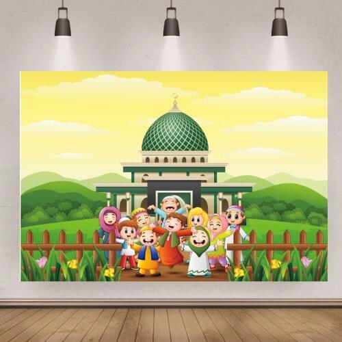 Religious Style Costume Building Background Birthday Prop Decoration Wallpaper Family Photo Portrait Studio Photography Backdrop