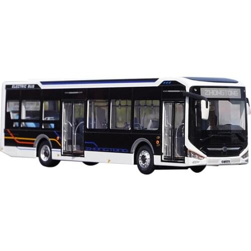 Original Factory 1:42 Zhongtong Lck6126evgr1 Pure Electric 12m Diecast City Bus Model for Gift, Collection