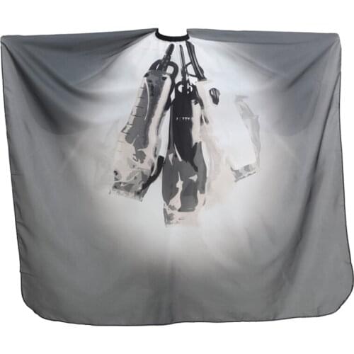 Nylon Hairdresser Cut Cape Antistatic Hairdressing Wrap For Haircutting Waterproof Barber Haircut Gown Apron Salon Styling Cloth