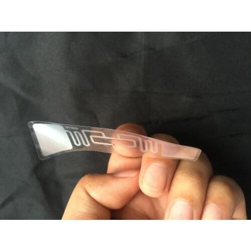 Passive rfid sticker tag uhf 9662 ISO 18000-6C Alien H3 72*19mm UHF tag RFID Adhesive Tag inlay 100pcs/lot