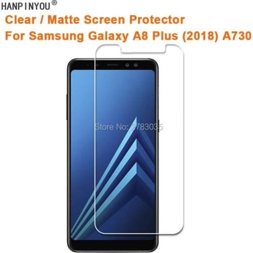 For Samsung Galaxy A8 Plus (2018) A730 6.0" Clear / Anti-Glare Matte Screen Protector Protective Film Guard (Not Tempered Glass)