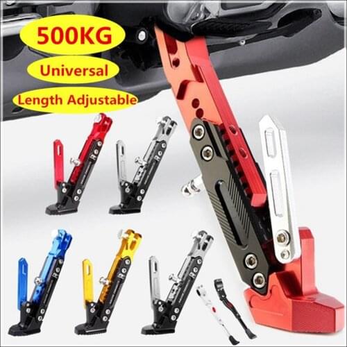 Adjustable CNC Metal Motorcycle Foot Bracket Kick Side Bracket Durable Corrosion Resistant Bracket motorcycle stand