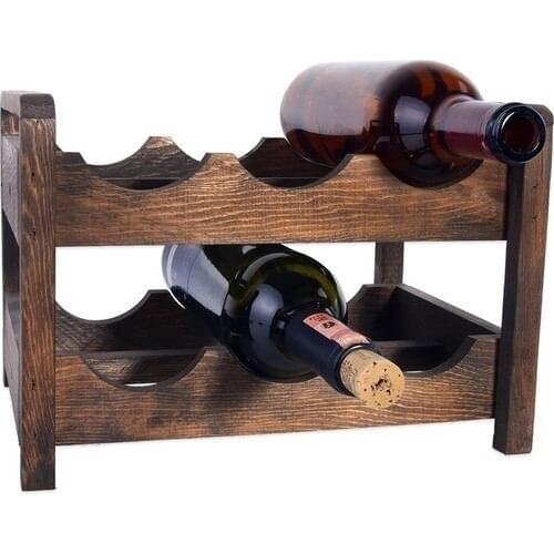 Special and Stylish Designs of Two-Tier Wooden Wine Rack