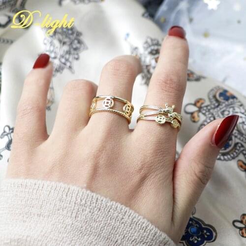 Женские золотые кольца Tandsen China At AliExpress