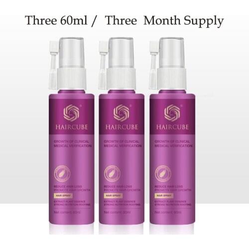 3Pcs Anti Hair Loss Essence Hair Growth Treatment Oil Fast Thick Hair Eyebrows Support Natural Healthy Hair Treatment for Women
