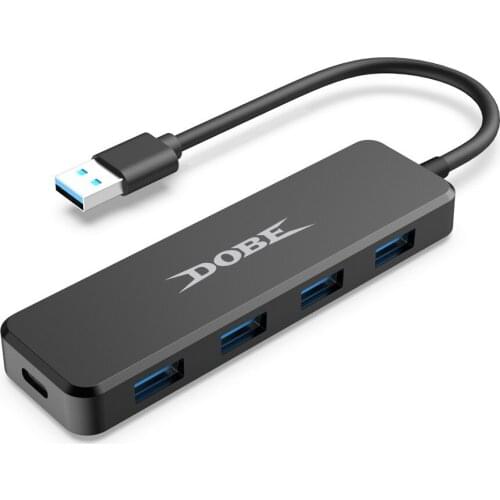 NS 4-Port USB 3.0 Hub Splitter Keyboard Mouse Adapter Multiport Expander for PS4,PS4 Pro,PS4 Slim,Xbox ONE,Xbox One S, PC