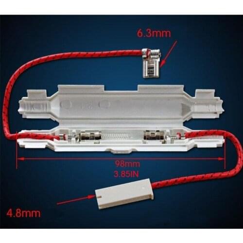 5 Pcs High Voltage Microwave Fuses 0.65A/0.7A/0.75A/0.85A Microwave Oven Fuses