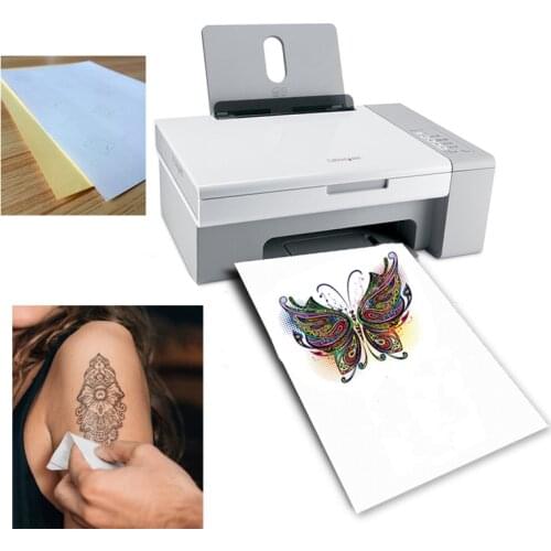 A4 Tattoo Paper Design Pattern Yourself Temporary Tattoo Paper Use For Printers