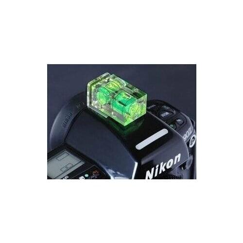 BIZOE Camera Spirit Level Universal Plug-in Hot Shoe 2D Bubble 2D Canon Nikon Pentax SLR Camera Accessories
